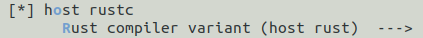 host-rustc