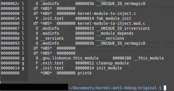 fake_init function will be called by module_init